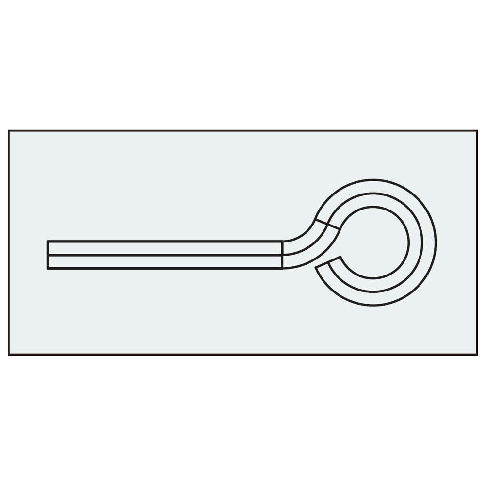 bolt eyelet stud 3 dim