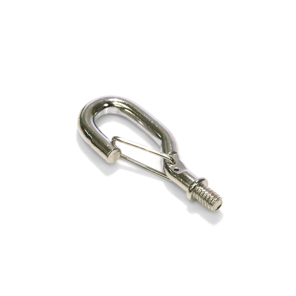 stud hook with spring